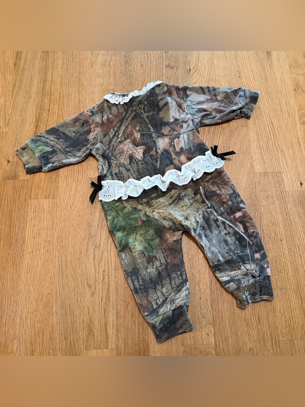 Jordan Lee Originals Cabelas Baby Newborn 3-6 MONTHS Pink Camo One Piece Dress - Picture 3 of 12